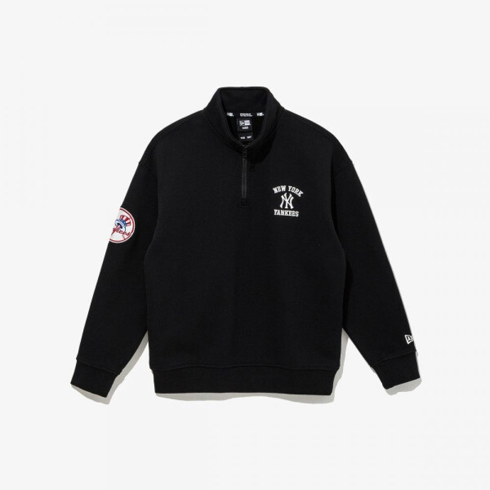New Era Kids Mlb Half Zip Black 160