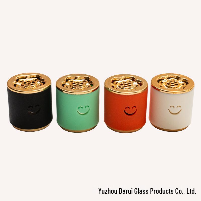 120ML Custom Car & Home Glass Aroma Diffuser Bottle - Flameless Ornament