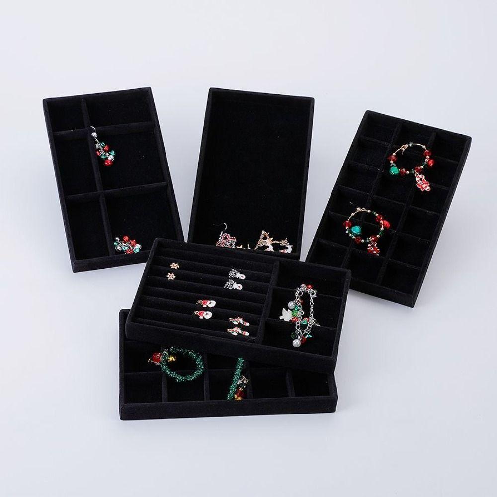 Multicolor Necklace Display Tray Stackable Organizer Trays Organizer Box  Ring Bracelet Necklace