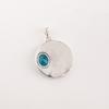 Rare Apatite Gemstone 925 Sterling Silver Jewelry Pendant 1.29'' Gift For Wife CP-39-7
