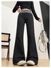 Women's American-Style Polka Dot High-Waisted Flare Yoga Pants - Slimming Spring/Summer Sportswear