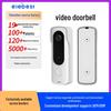 Smart Tuya Wireless Video Doorbell with WiFi Remote Monitoring, Intercom, and Night Vision