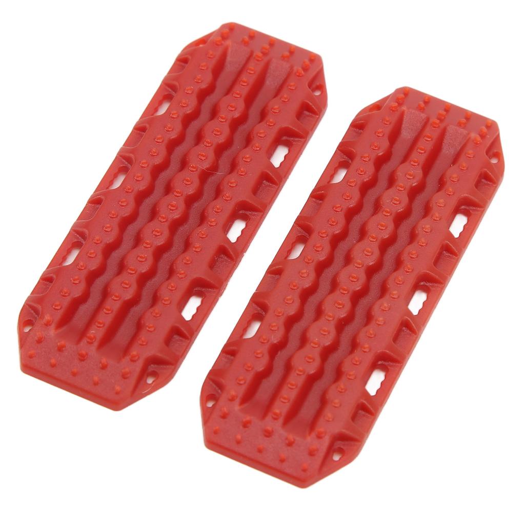 2 buc Scară de nisip RC Rampe de recuperare din plastic Placă pentru Axial SCX24 124 RC Crawlers Piese de upgrade Roșu