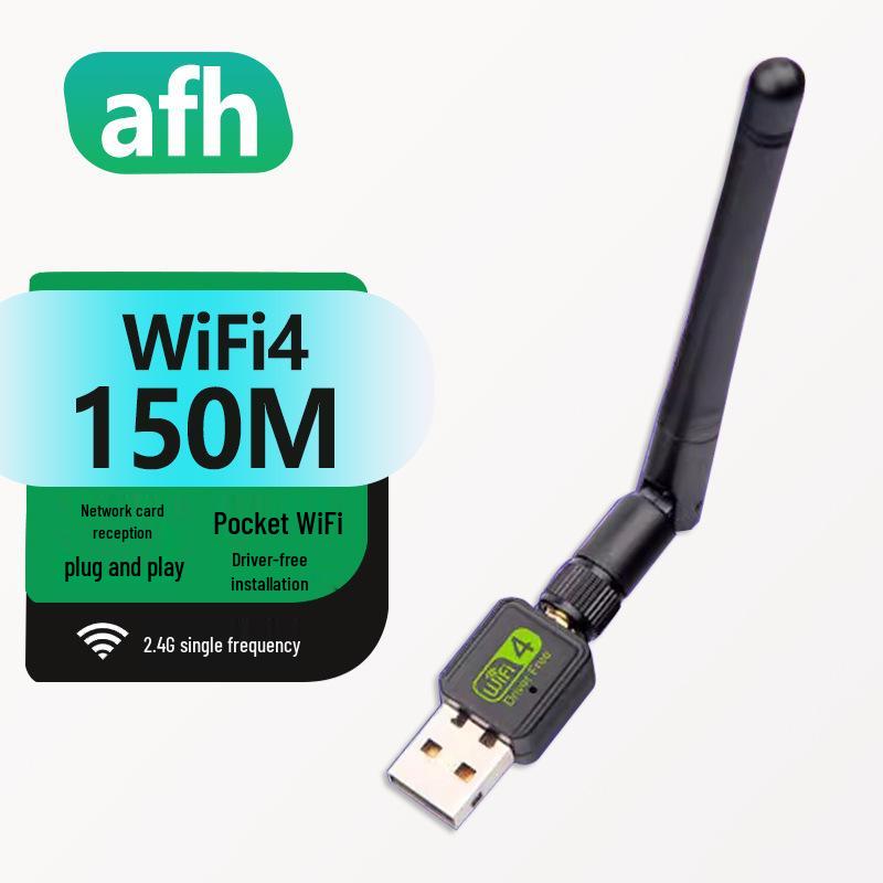 USB Wireless Network Adapter - Driver-Free, Gigabit, for Desktop & Laptop, 360° WiFi Receiver, Unlimited Mini Connectivity