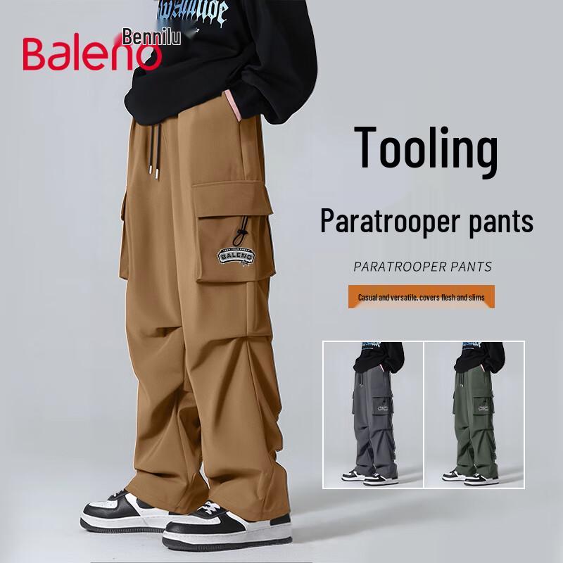 

Baleno Men s Breathable Multi-Pocket Cargo Pants L