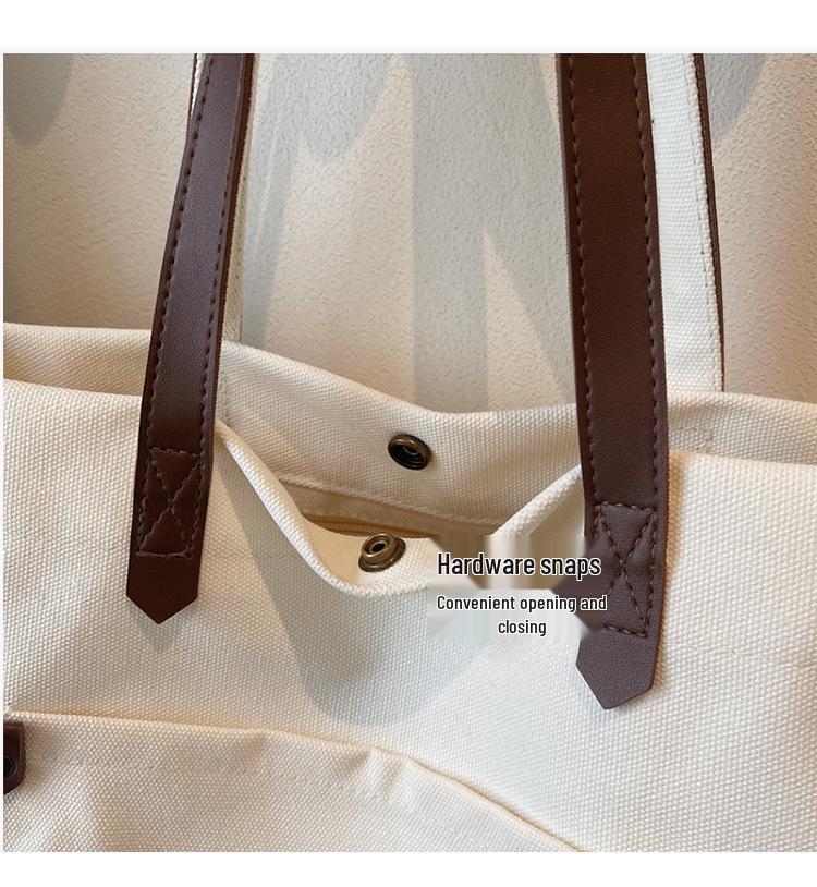 Large Capacity Women's Underarm Tote - Commuting & College Shoulder Bag