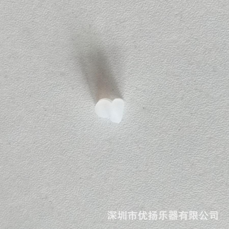 Silicone Pads for Tenor Horn and French Horn Valves Rubber Pads Rubber Stopper for Rotor Valves Transparent Elastic Leather Pads