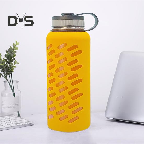 

Рукав для чашки на 18 унций, противоскользящий полый дизайн, изоляционный рукав для гидроколбы из силикагеля для наружного применения