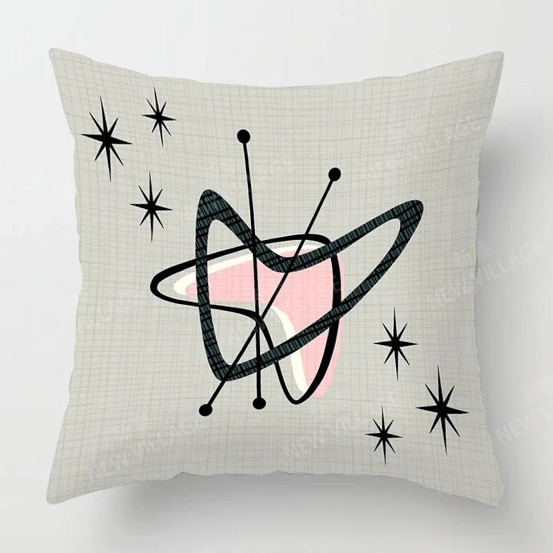 Nordic Fall Home Decor Autumn Throw Pillow Case Sofa Cushion Cover Modern 45x45cm 45*45 50x50 60x60cm 40*40 40x40 Geometry 60*60