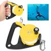150ft Diving Line Reel Diving Equipment with Handle Card Position PP Rope Combination