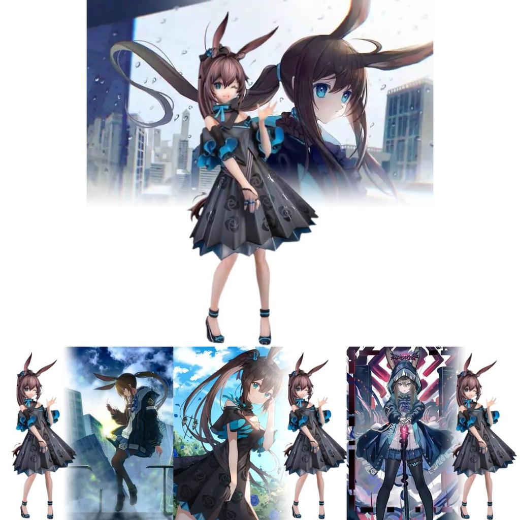 Exquisite Amiya Figure From Arknights Stunning Rabbit Girl Celebration Collectible Model