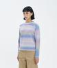 BLOND9 Wool Gradient Mix Knit_Mauve Purple