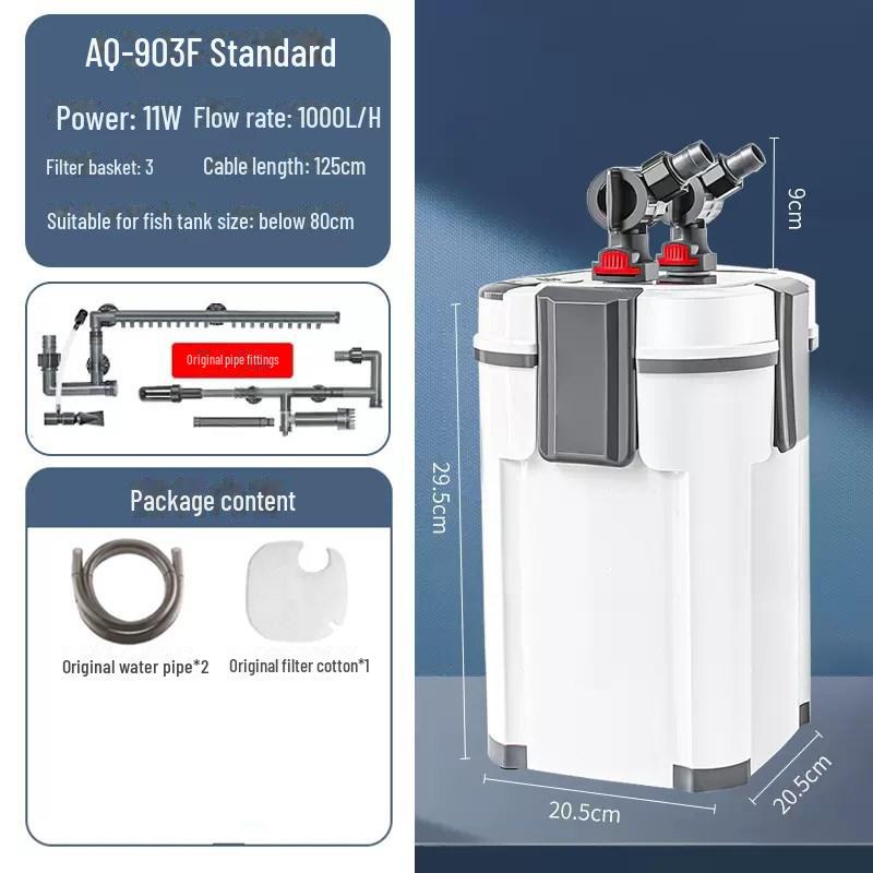 Songbao Silent External Aquarium Filter & Circulation System for Fish Tanks