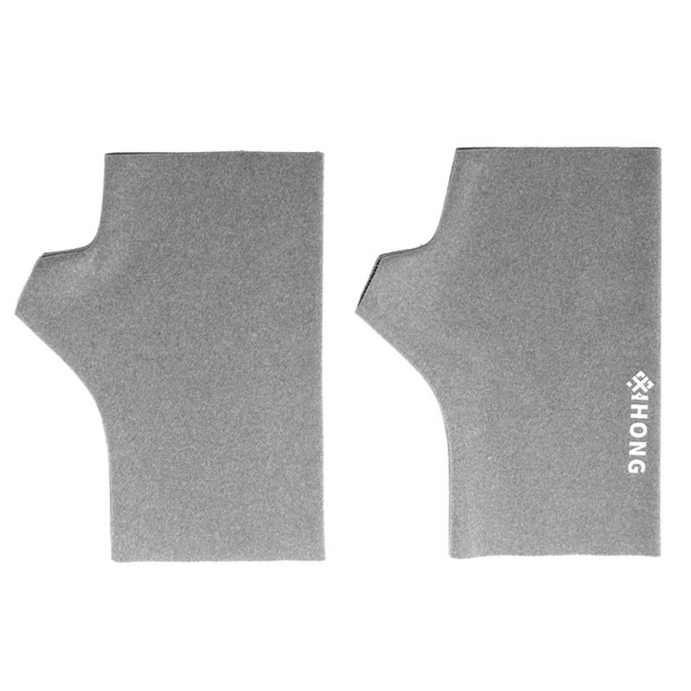 1 Pair Solid Color Wool Fingerless Gloves Women Open Finger Mittens New Nail Art Glove