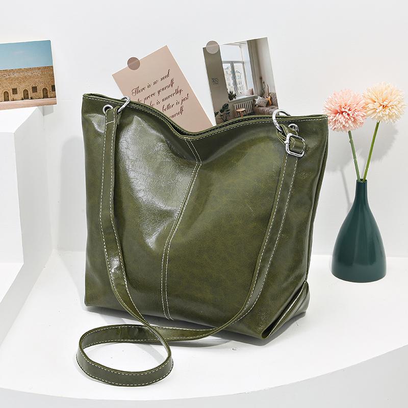 Damska torba tote koreańska japońska nowa prosta torba na ramię o dużej pojemności damska torba