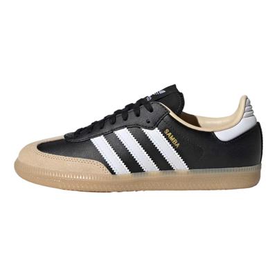 Samba OG J Schwarz Weiß Beige Gummi Kinder Sneaker Core-Black Cloud-White JQ8555