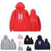 Bluza z kapturem Kpop Bts Bangtan Boys Love Yourself Her Bawełniana w stylu casual i sportowym