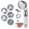 Hongdec Bathroom Accessories High Pressure Shower Filter Head Handheld Rain Showerhead Water Save Modern Design Chrome Shower