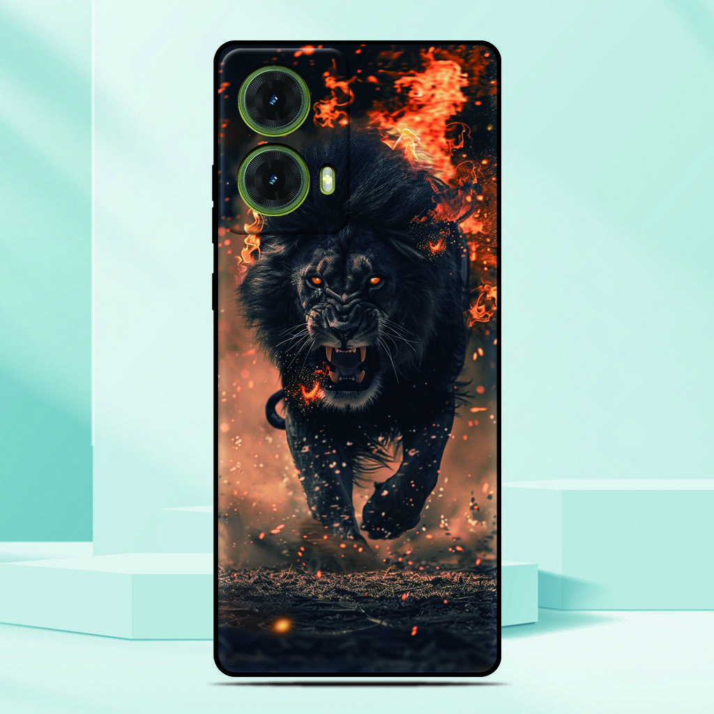 Tiger Lion King Soft Phone Case For Google Pixel 10A 9A 8A 7A 6A 8 7 6 Pro 2 3 4 XL 3A 4XL 2XL Custom Picture Image Back Cover