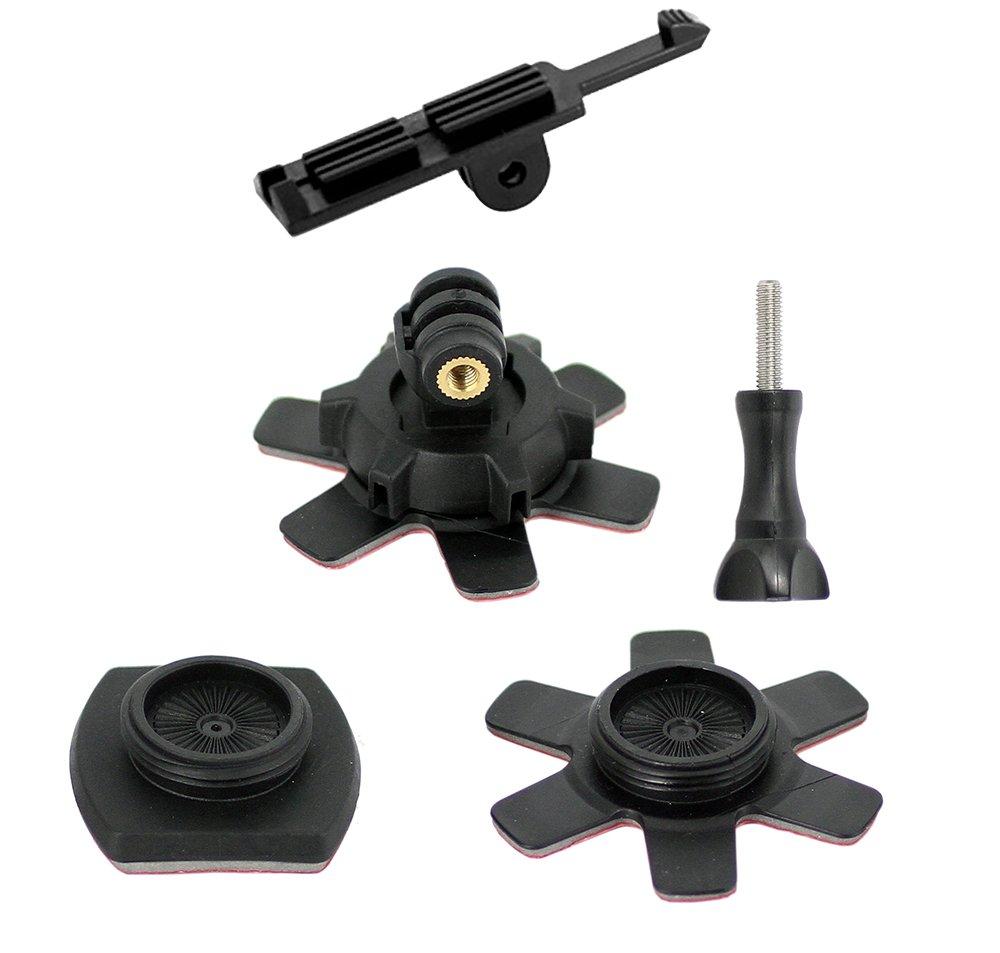 

Rotary mount Type 2 curved adhesive flat for CONTOUR action cameras REC-MOUNTS Self-adhesive (Adhesive + mount) [REC-B51T2CON]