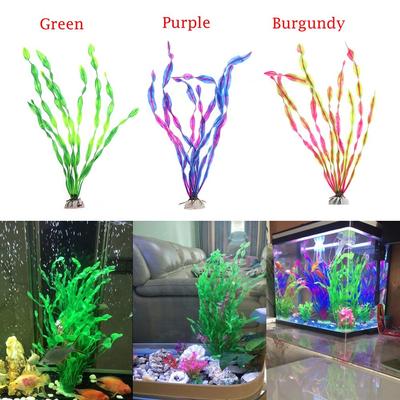 30cm Aquarium Green Decoration Water Grass Plastic Artificial Plants Fish Tank