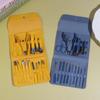 Premium 16-teiliges Nagelpflege-Set für zu Hause Edelstahl-Nagelknipser Pediküre-Set und Reiseetui im Lieferumfang Maniküre-Set