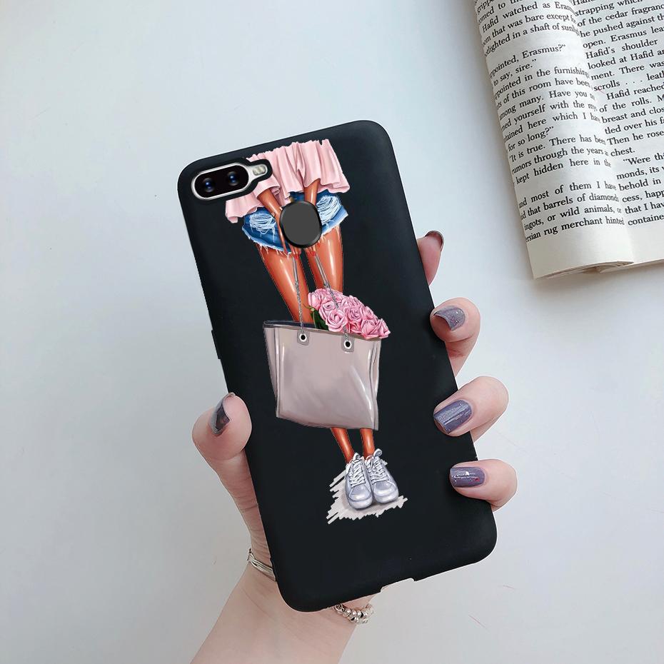 Case For OPPO A5S Back Cover Soft Candy Silicone Pretty Girls Phone Case For OPPO A5S AX5S A7 2018 AX7 A7N A12 Cover Coque Funda