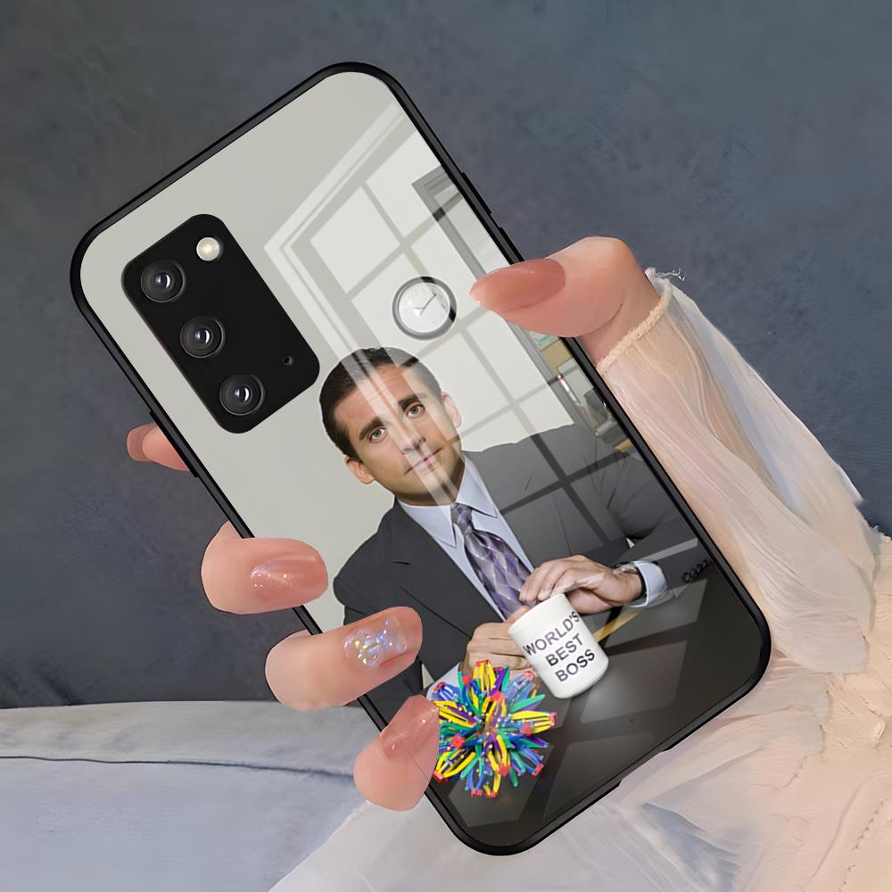 The Offices TV Phone Case For Samsung S26 S25 Plus S20 S20 Plus S22 Ultra S23 FE S21 Plus S21 Ultra Glass Cover