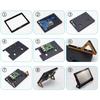 Plastic Case Shell for 7" LCD Display Screen Frame Work Includes Screws for RPi Driver Board Mounting
