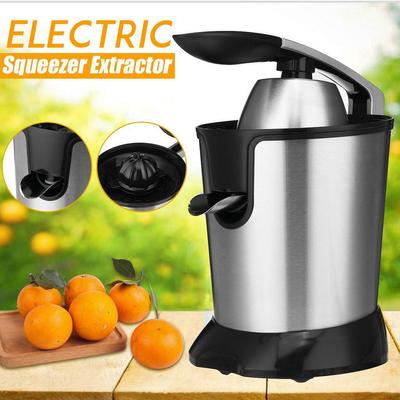350W Odšťavňovač Extractor Domácí Zpracovatel Ovoce Odšťavňovač Elektrický Pomeranč Citron Ovoce Odšťavňovač Extractor Žvýkací 220V 18 * 28cm