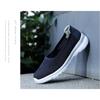 Herbstschuhe für Mütter mittleren Alters und ältere Mütter, Damen-Freizeitschuhe aus gewebtem Mesh-Stoff, Atmungsaktive Sportschuhe, Einschlupfschuhe für ältere Menschen