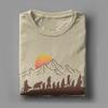 La Compagnia L-Signori degli A-Anelli Magliette Uomo Cotone Puro Magliette Divertenti Girocollo T-Shirt Manica Corta Vestiti Estivi