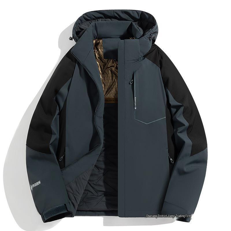 2025 Couple’s Warm Graphene Hooded Cotton Jacket - Men's Winter Mountaineering Outerwear