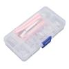 Eye Glass Repairing Kit Multiple Silicone Nosepiece Screwdriver Screw Tweezers Mirror Cloth Set
