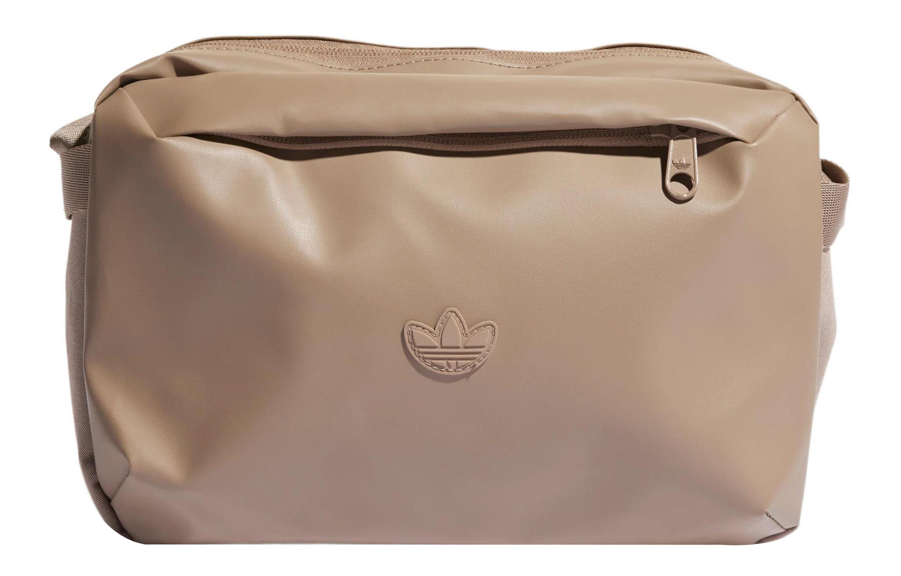 Adidas Originals TPU Shoulder Bag, Crossbody Bag, Fanny Pack Regular Unisex Pink Brown HK9629