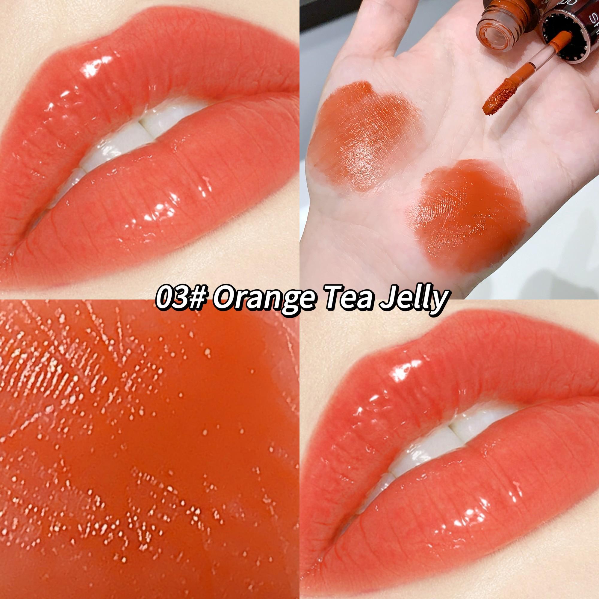 SHAQINUO Lustrous&Plumping Lip Glaze Питательный и увлажняющий блеск для губ, не привередливый к коже и придающий объем губам, удобный для путешествий