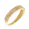 Sem marca #16(Tamanho JP) anel ouro amarelo 18k masculino