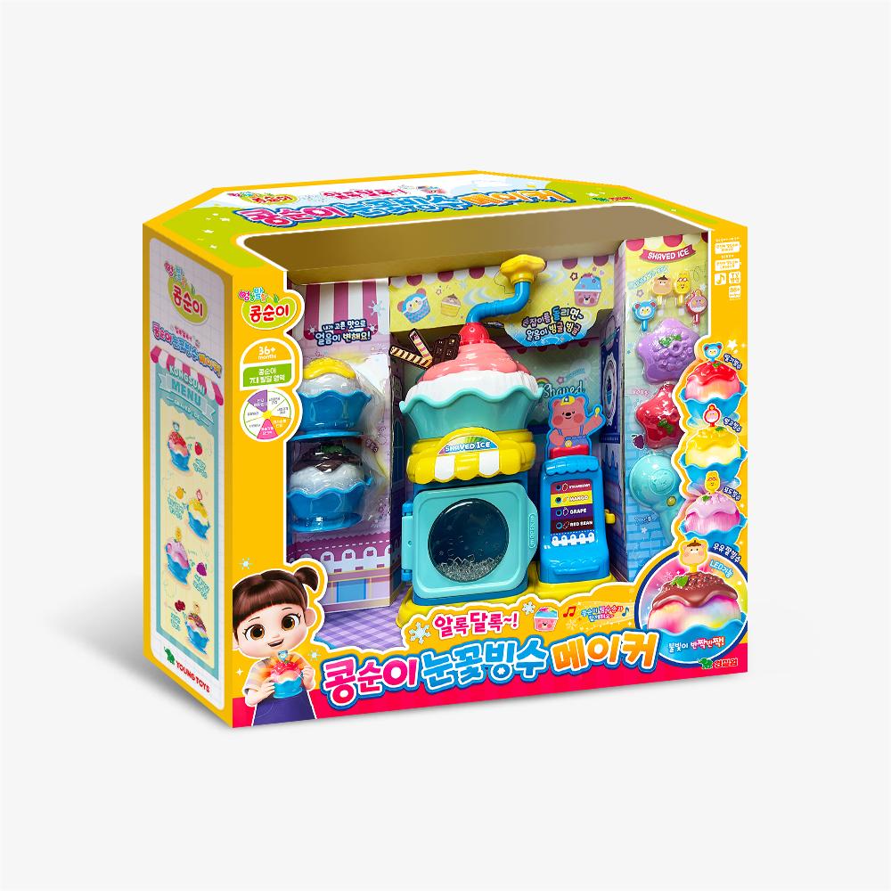 [young toys] Kongsuni's Rainbow Snow Bingsu Maker Playset