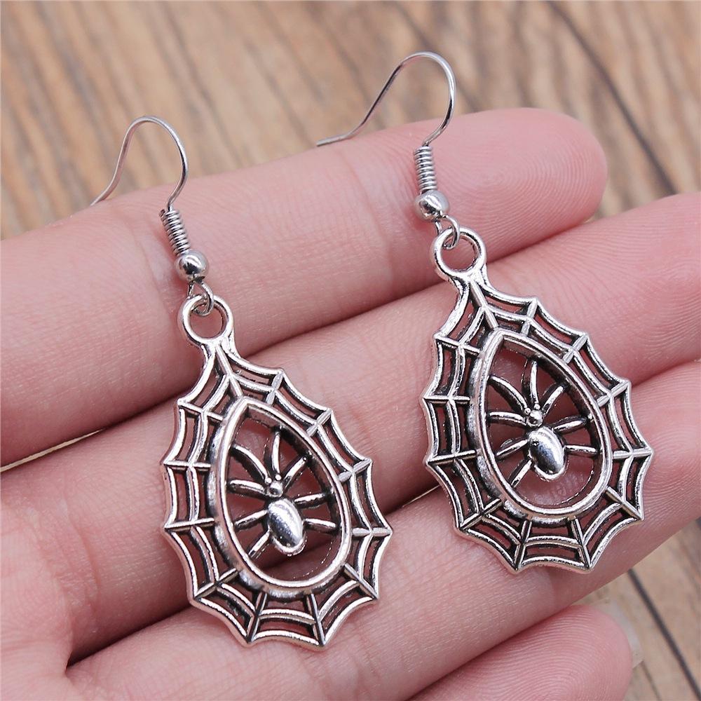 50 Styles Animal Pendant Dangle Earrings Drop Earrings Antique Silver Color Plated Unicorn Horse Elephant Snake Tiger Earrings