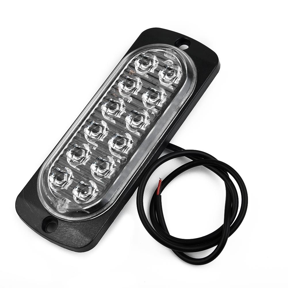 2pcs LED Urgent Light 333mA Accessories Bus Fog Lamp