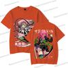 Kimetsu No Yaiba Cartoon T-shirt Aesthetics Vintage Kanroji Mitsuri Fashion Y2K Tops Short Sleeve Japanese Styles Men Women Tee