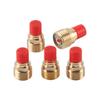 5pcs 45V44 Gas Lens Collet Body 2.4mm 332" for TIG Welding Torch WP92025