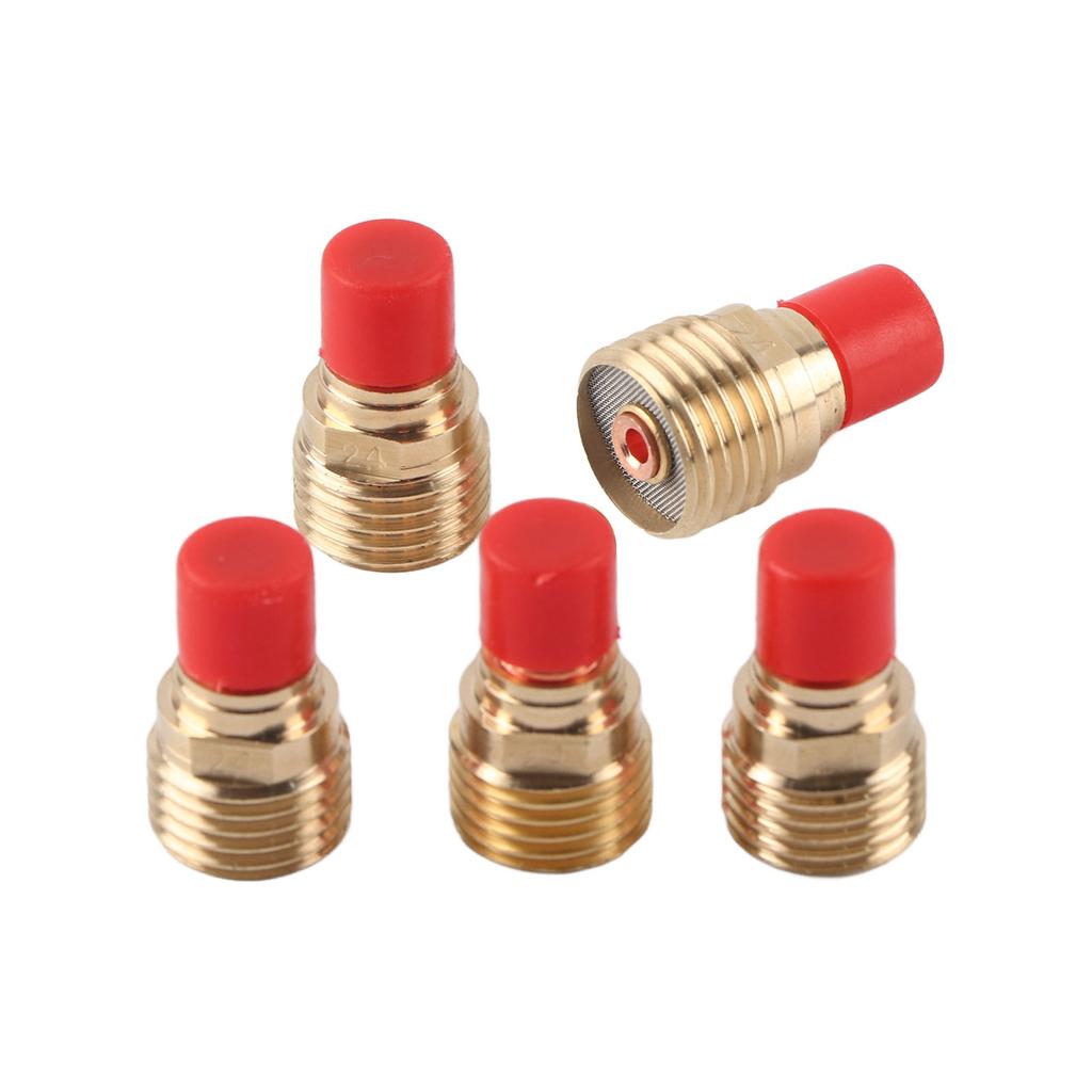 5pcs 45V44 Gas Lens Collet Body 2.4mm 332" for TIG Welding Torch WP92025