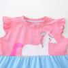 Summer New Arrivals: Girls' Round-Neck Princess Dress with Unicorn Embroidery, Sleeveless Vest Style Children's Dress