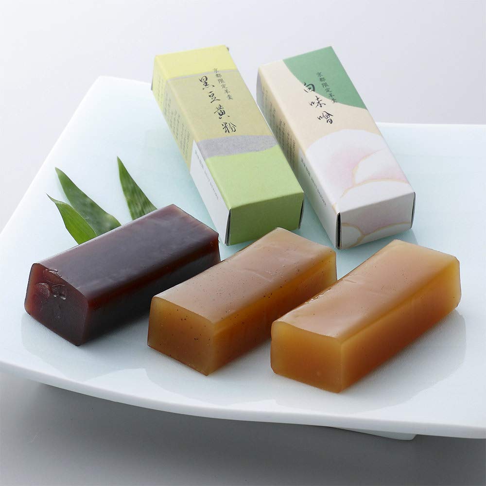 Toraya Small Yokan 14 Pieces Kyoto Limited 5 Standard Types Assortment +