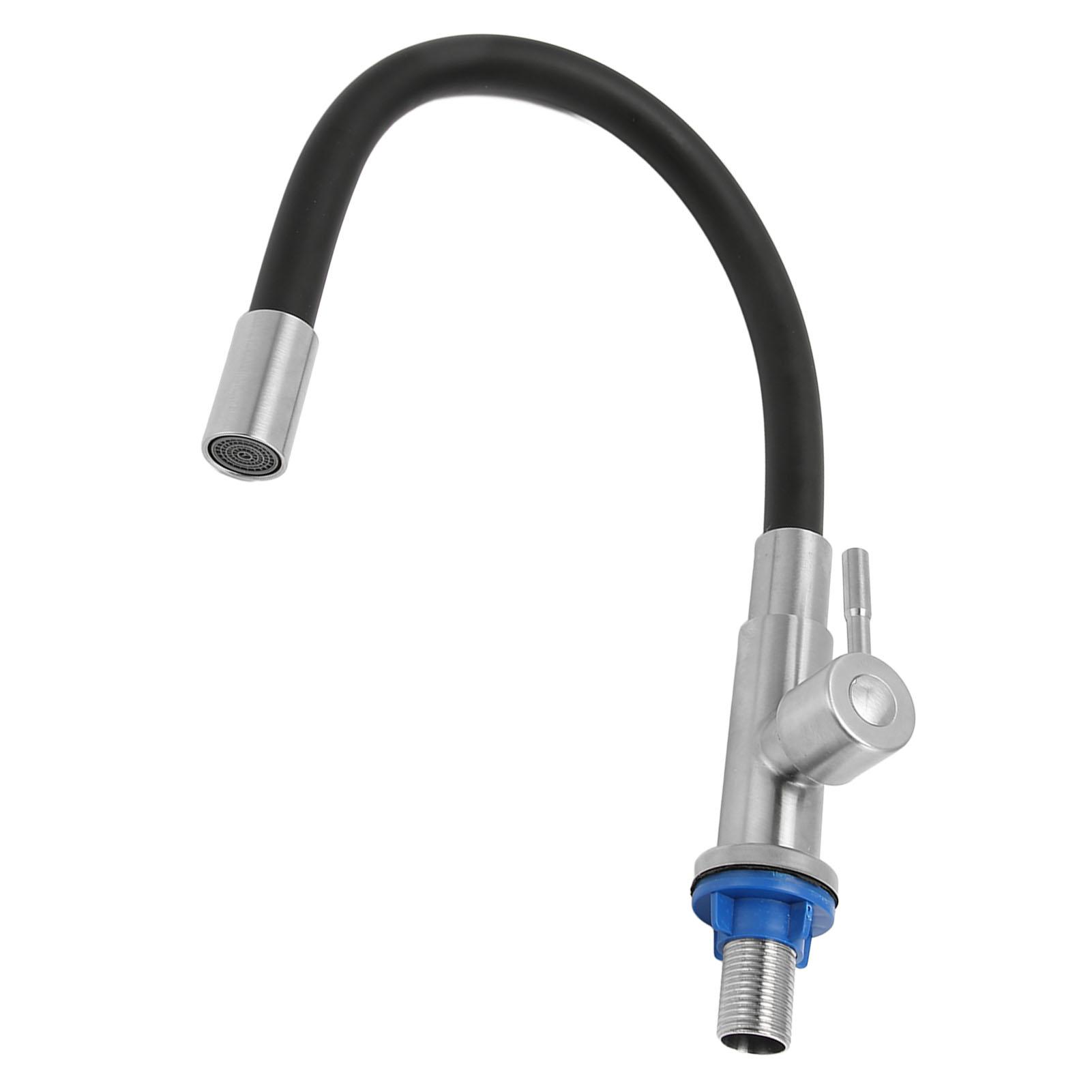 

Бытовой кухонный гибкий однорычажный смеситель для посудомоечной машины, раковины, холодной воды, универсальный поворотный смеситель