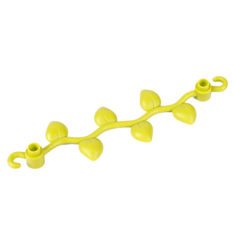 4pcs Big Building Block Forest Plant Series Flower Grass Tree Outdoor Adornment Street Accessories Compatible Scenes Toy For Kid