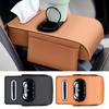 Zwischen Sitz Auto Organizer Becherhalter Organizer Mit Taschentuchaufbewahrung Multifunktionale Fahrzeugkonsole Sitz Handy Getränke