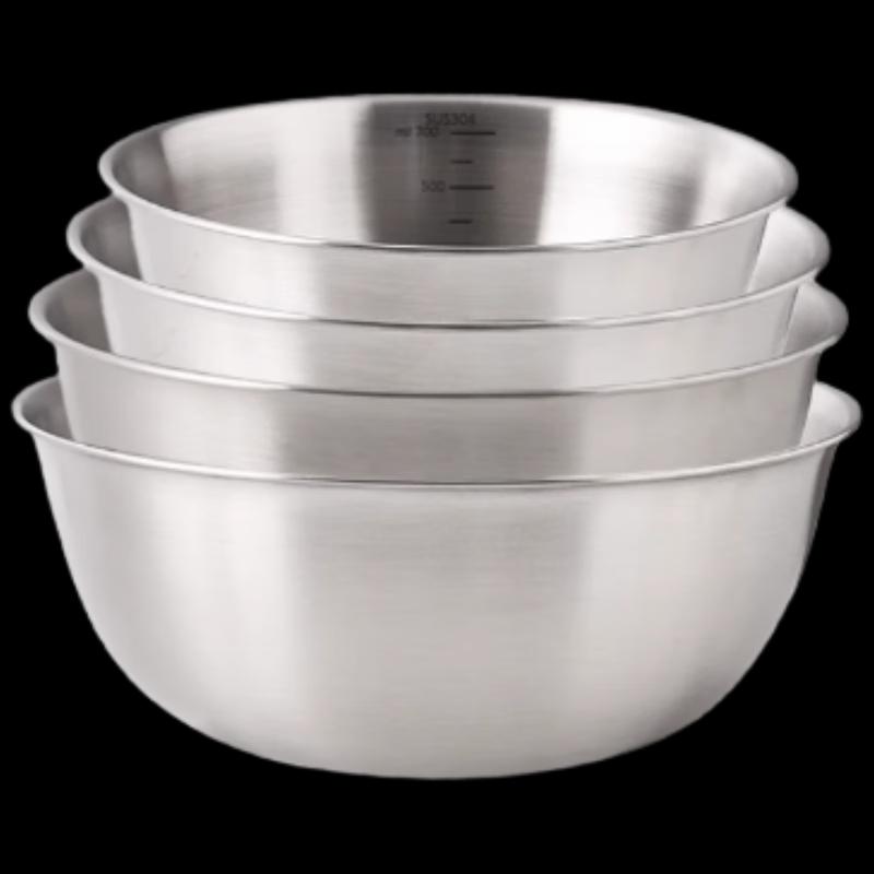 304 Stainless Steel Mixing Bowl Set