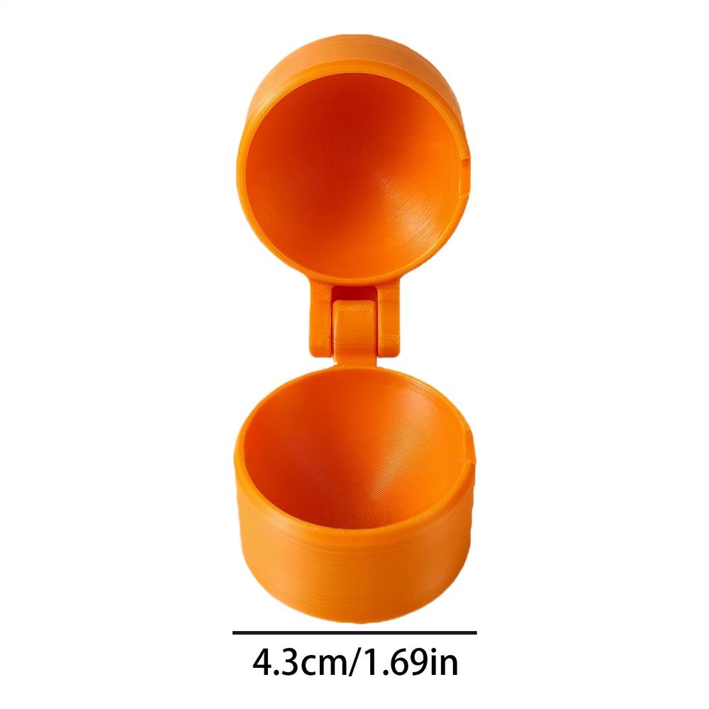 

3D-печатный резак для кейк-попсов в форме сферы, антипригарные инструменты для выпечки для глины, пекарей, кулинарных классов, десертов, угощений, праздничных вечеринок оранжевый